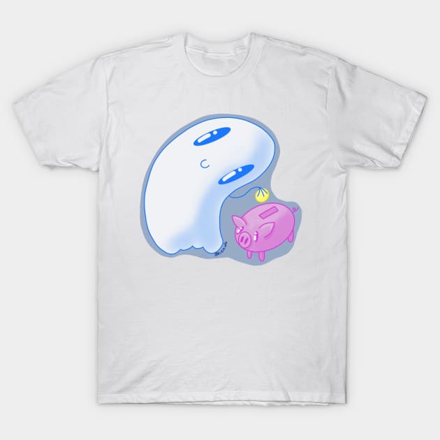 Financial Ghostie T-Shirt by Kreaida